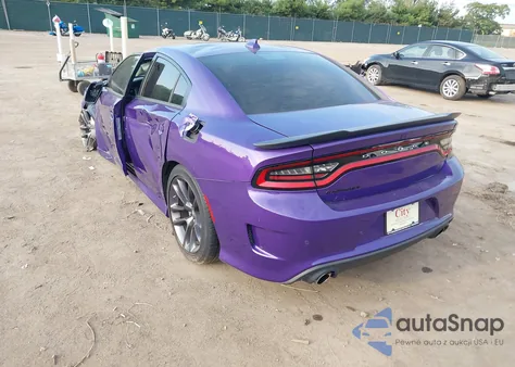 2023 Dodge Charger Scat Pack из США, поврежденный, VIN 2C3CDXGJ3PH566737